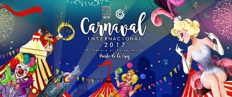 Programación del Carnaval Internacional del Puerto de la Cruz 2017